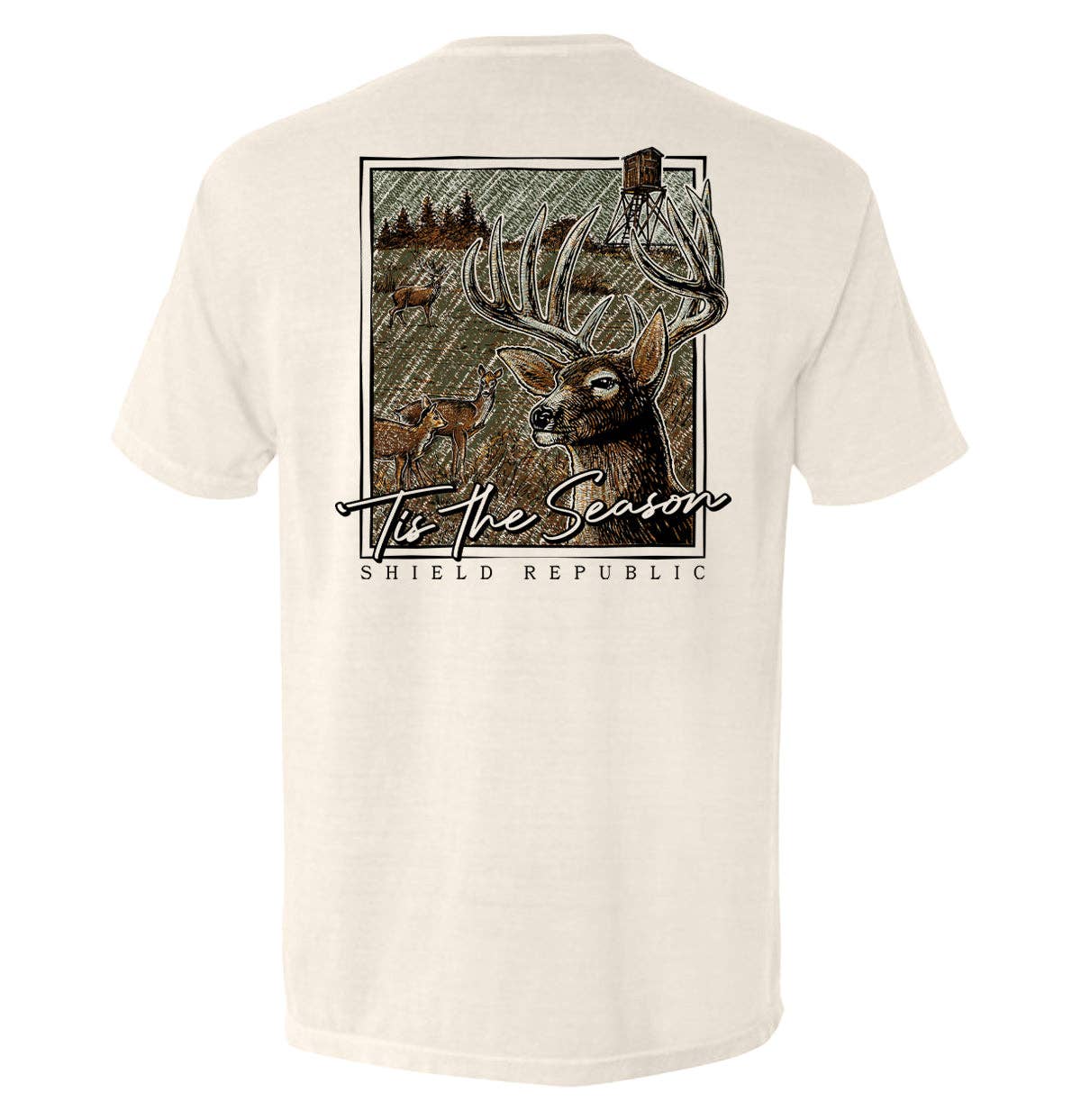Tis the Season Deer Tee