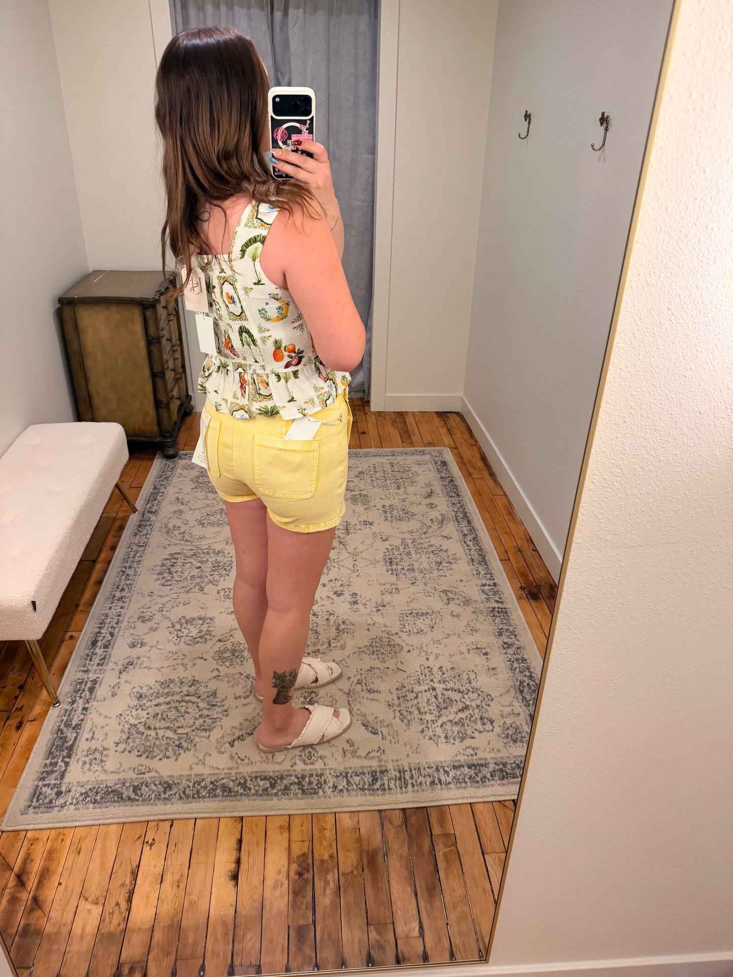 Risen Skort (Banana)