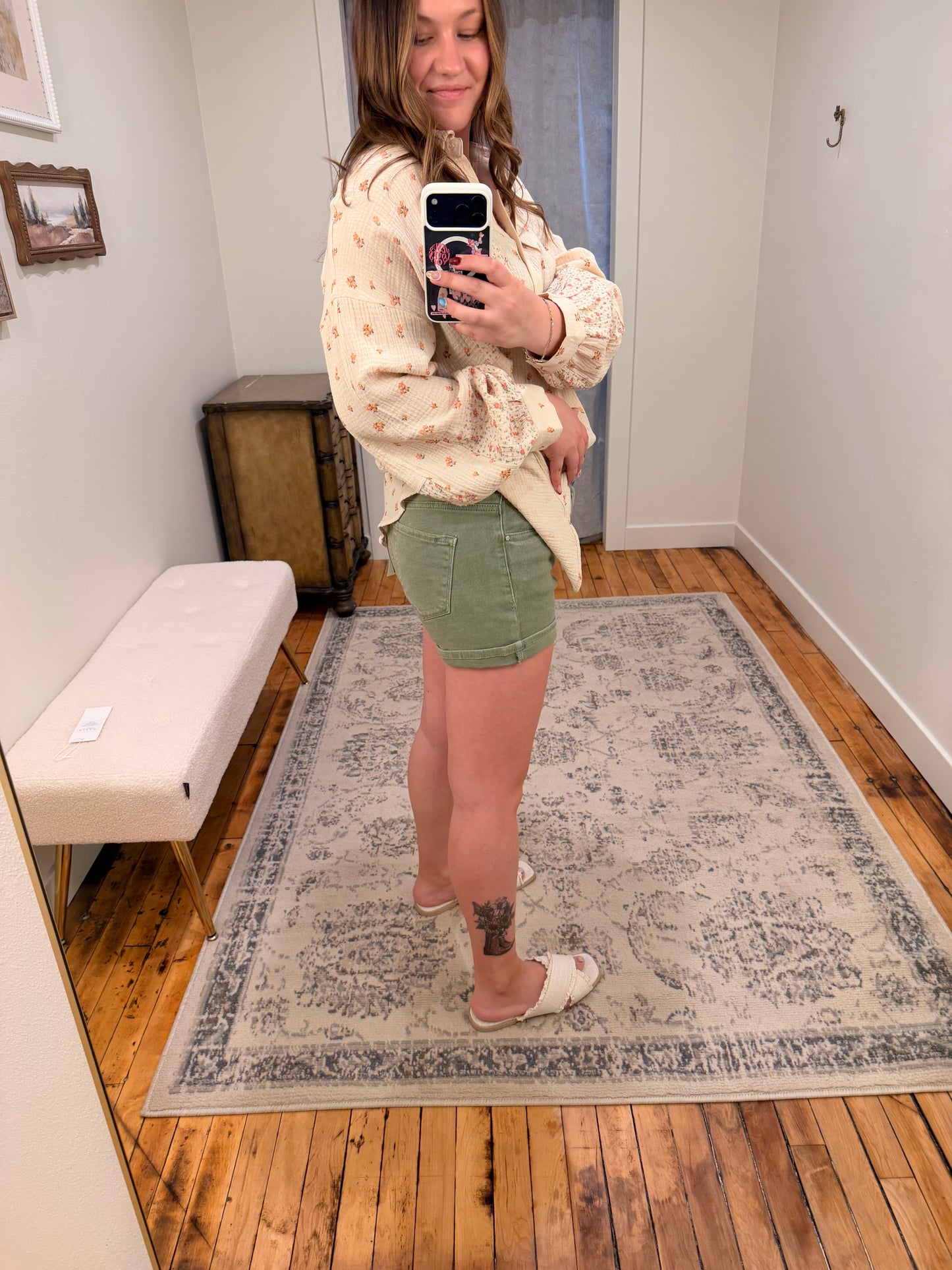 Risen Shorts Olive