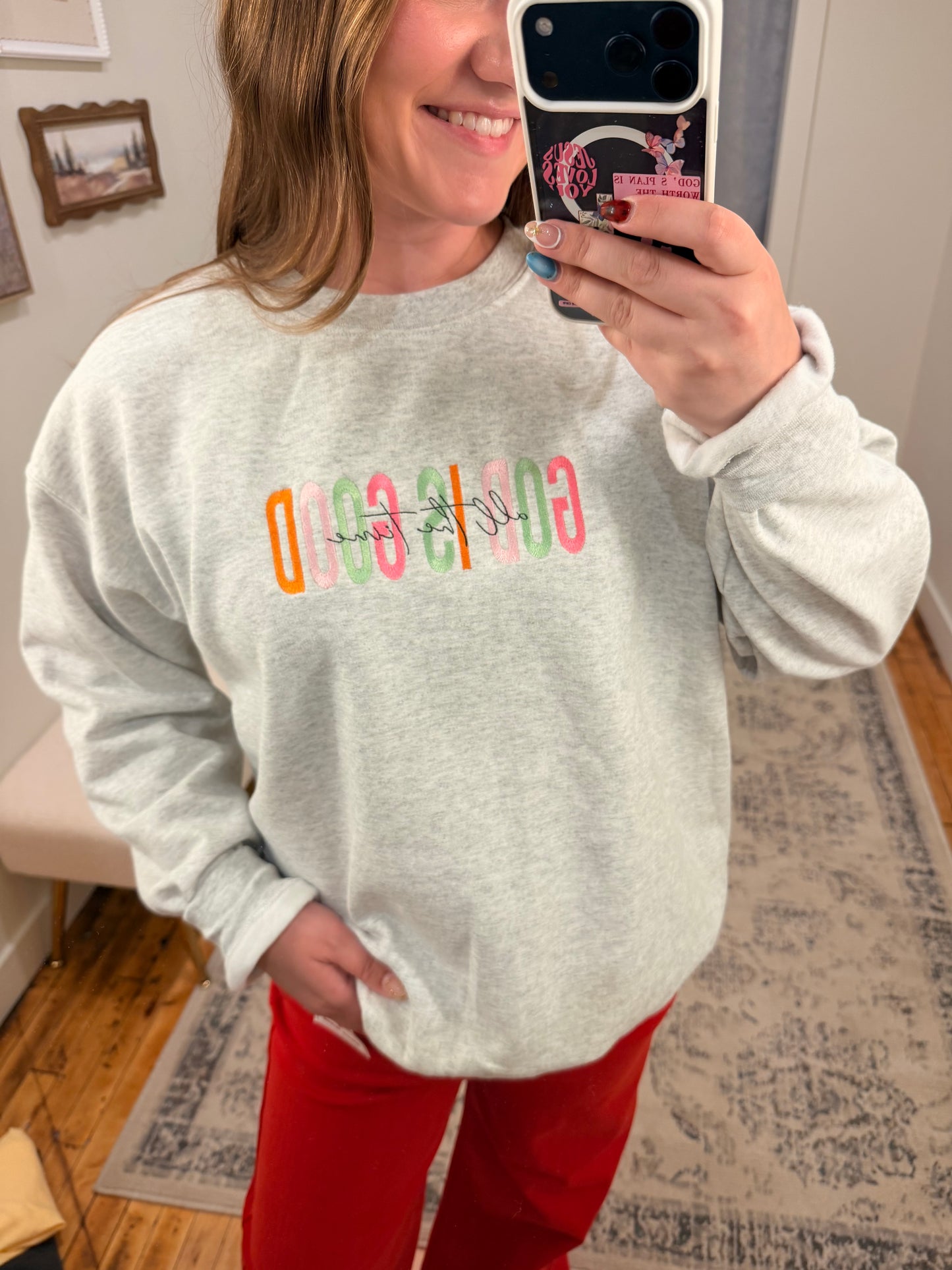 God Is Good Crewneck