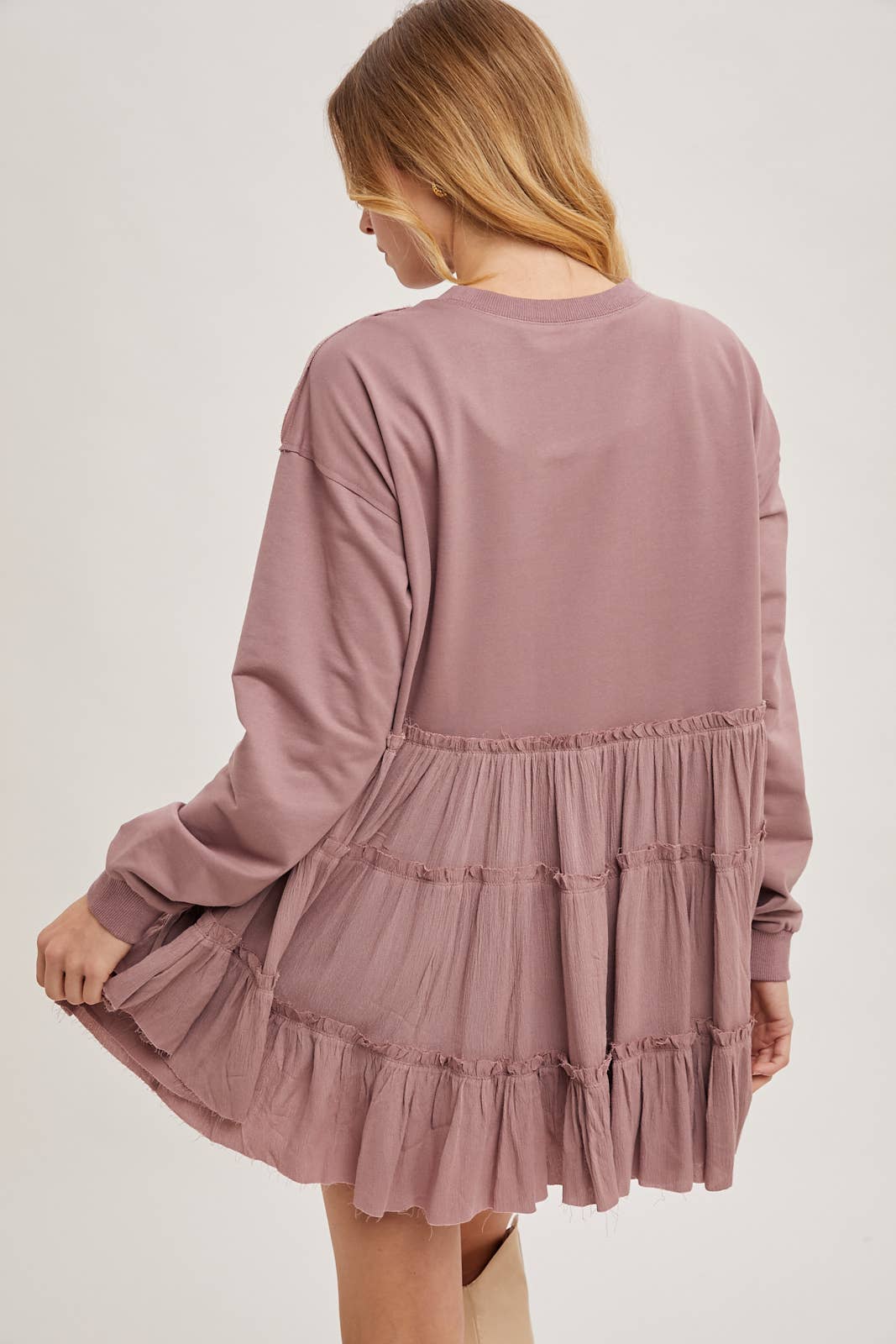 Tiered Ruffled Hem Top