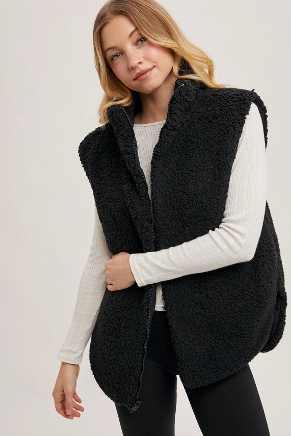 Reversible Sherpa Vest