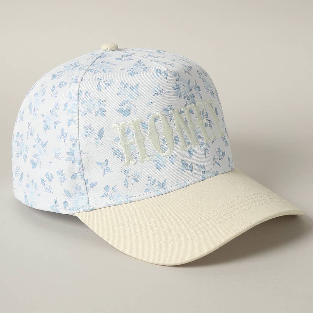 Floral Honey Hat