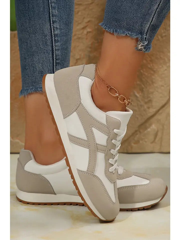 Lacy Oatmeal Sneakers