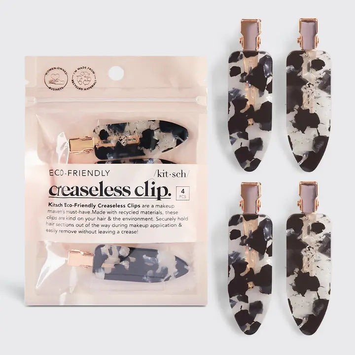 Creaseless Clips - Black Terrazzo