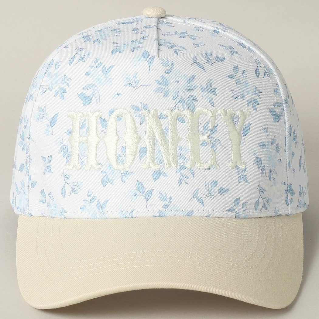 Floral Honey Hat