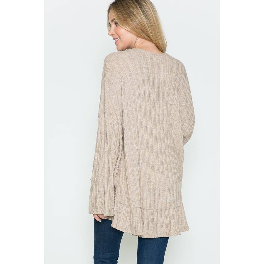 Maternity Bell Sleeve Cardigan