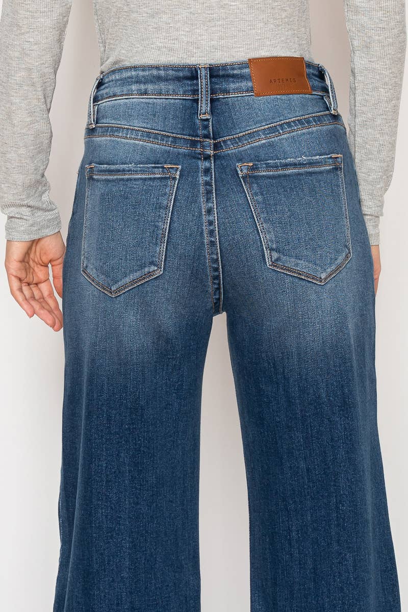 High Rise Relaxed Flare Jeans