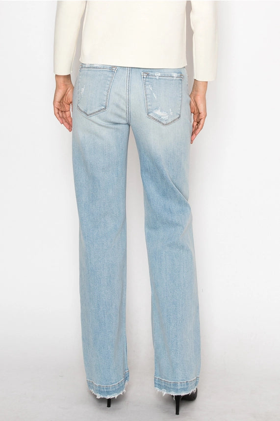 TC Relaxed Straight Arm Vin Denim