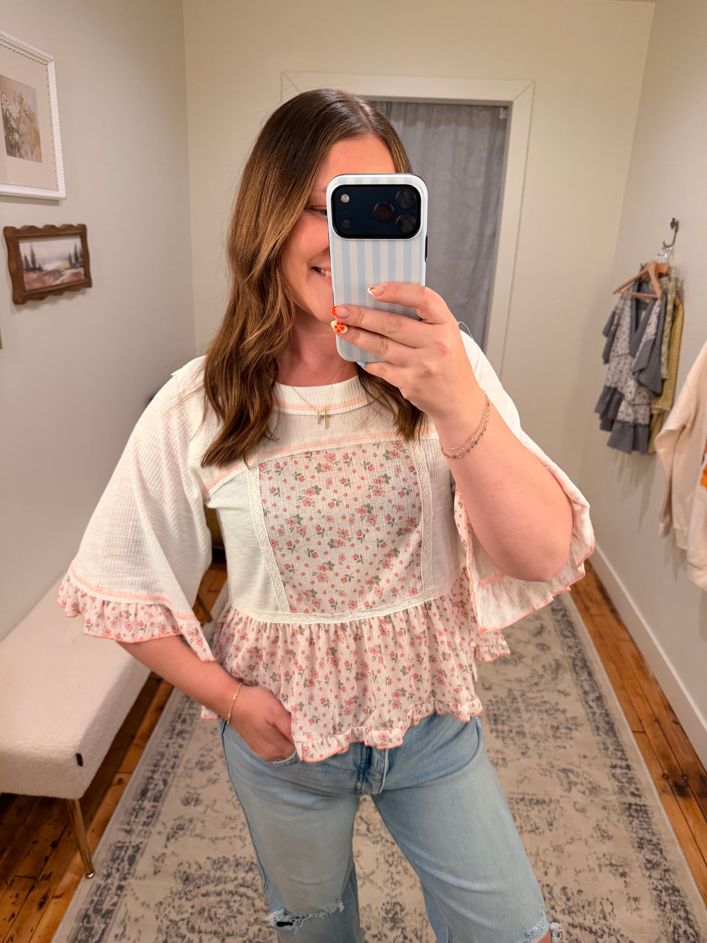The Becky Floral Top