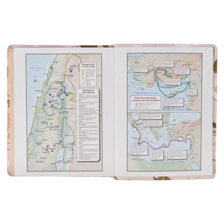 KJV Notetaking Bible Pink Strength & Dignity