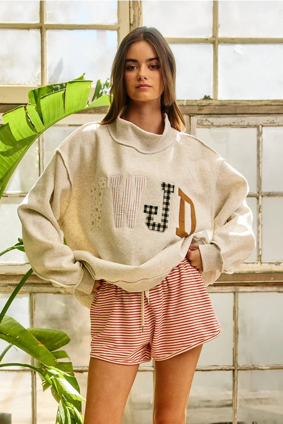 WWJD Mock Neck