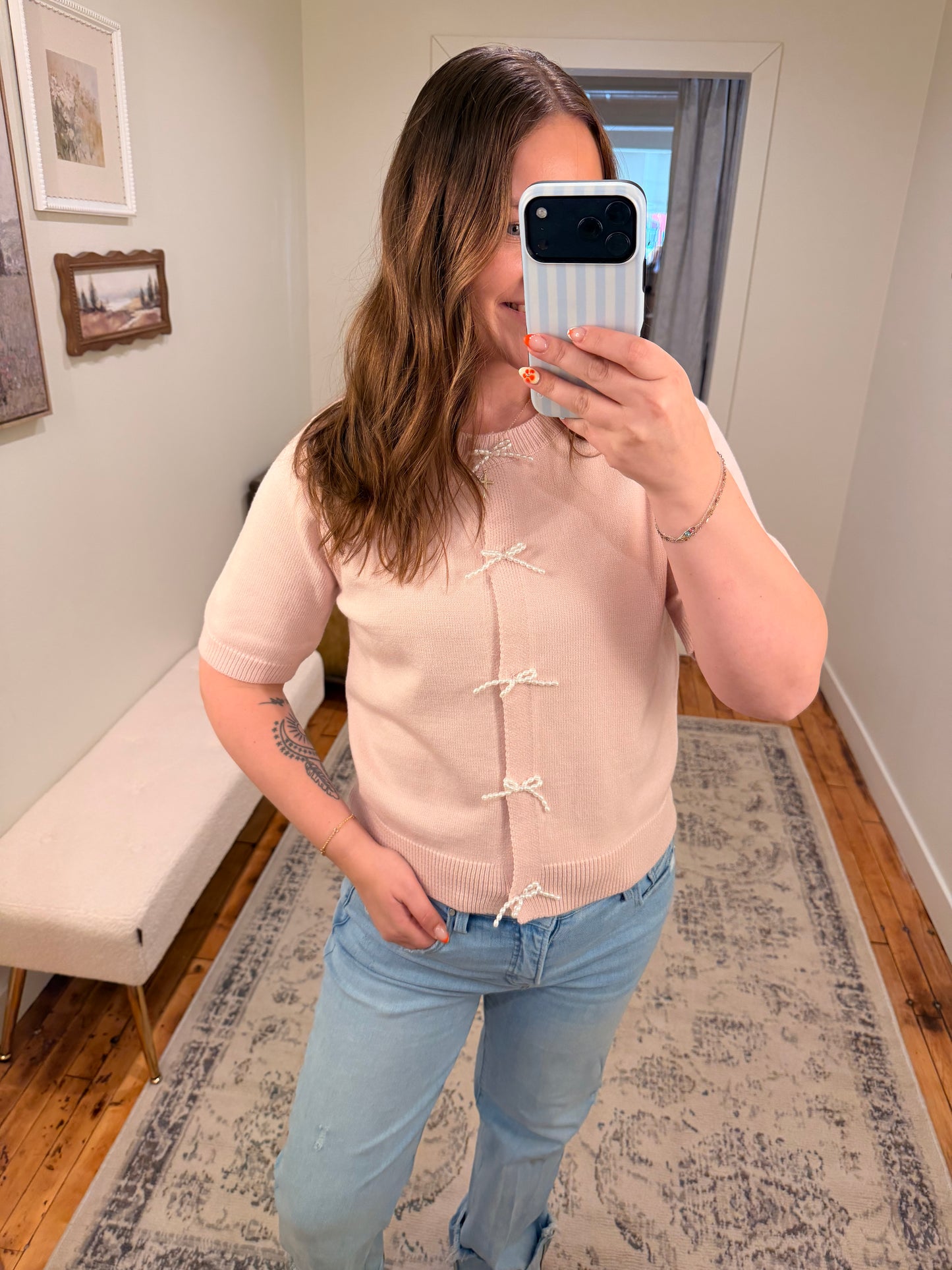 The Daisie Bow Sweater