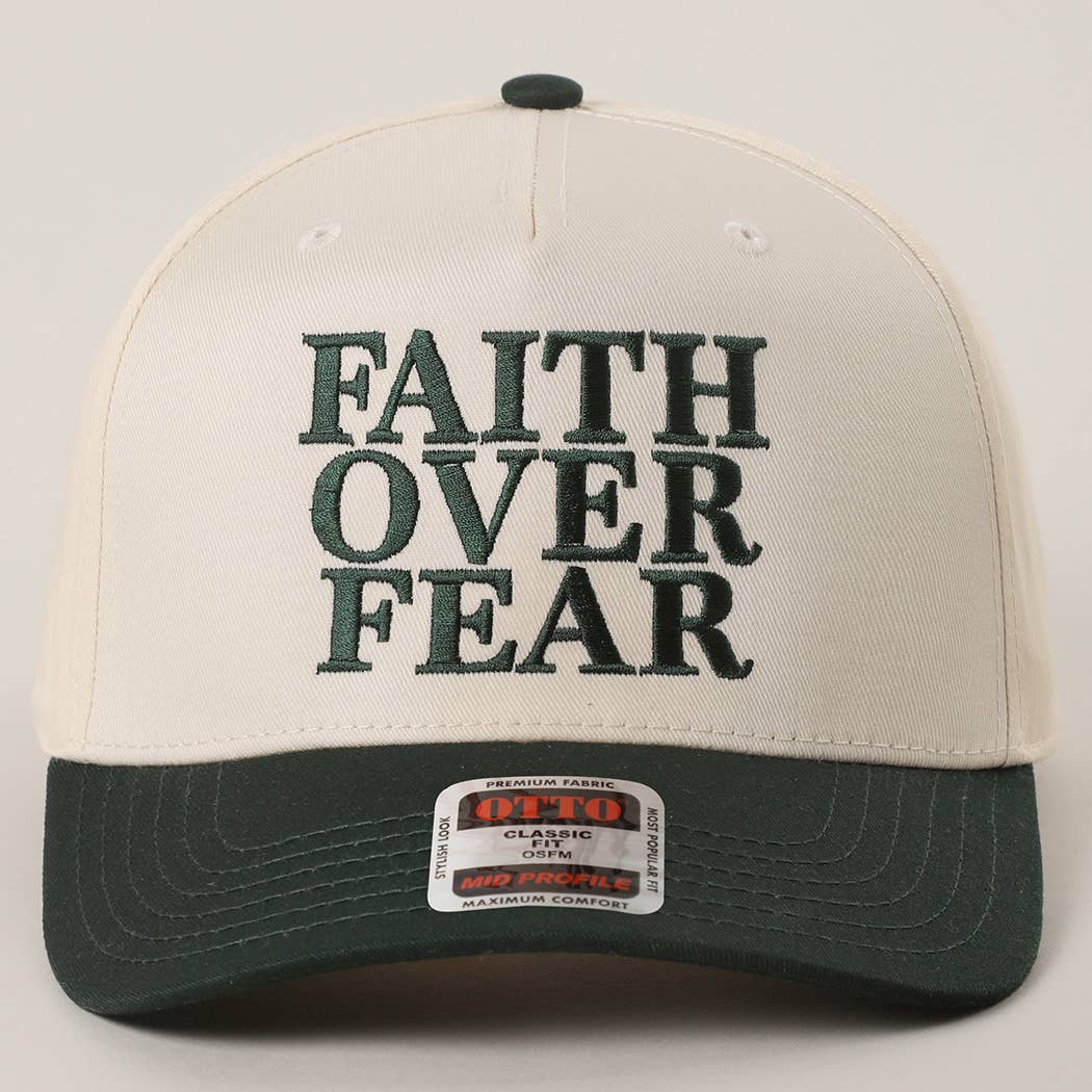 Faith Over Fear Hat
