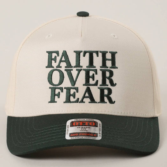 Faith Over Fear Hat
