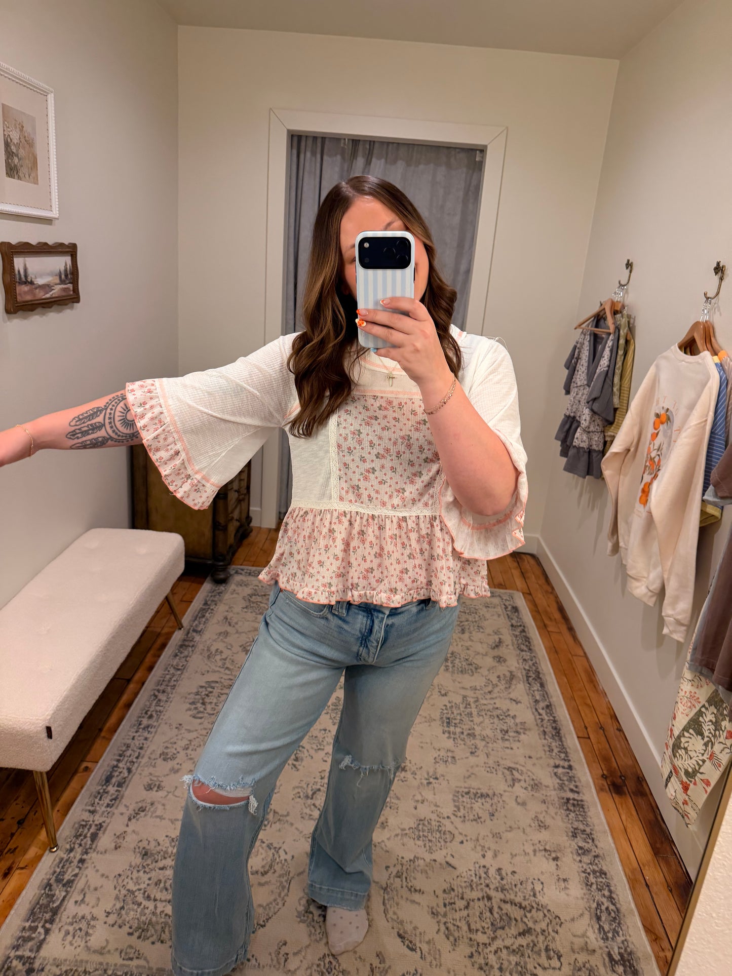 The Becky Floral Top