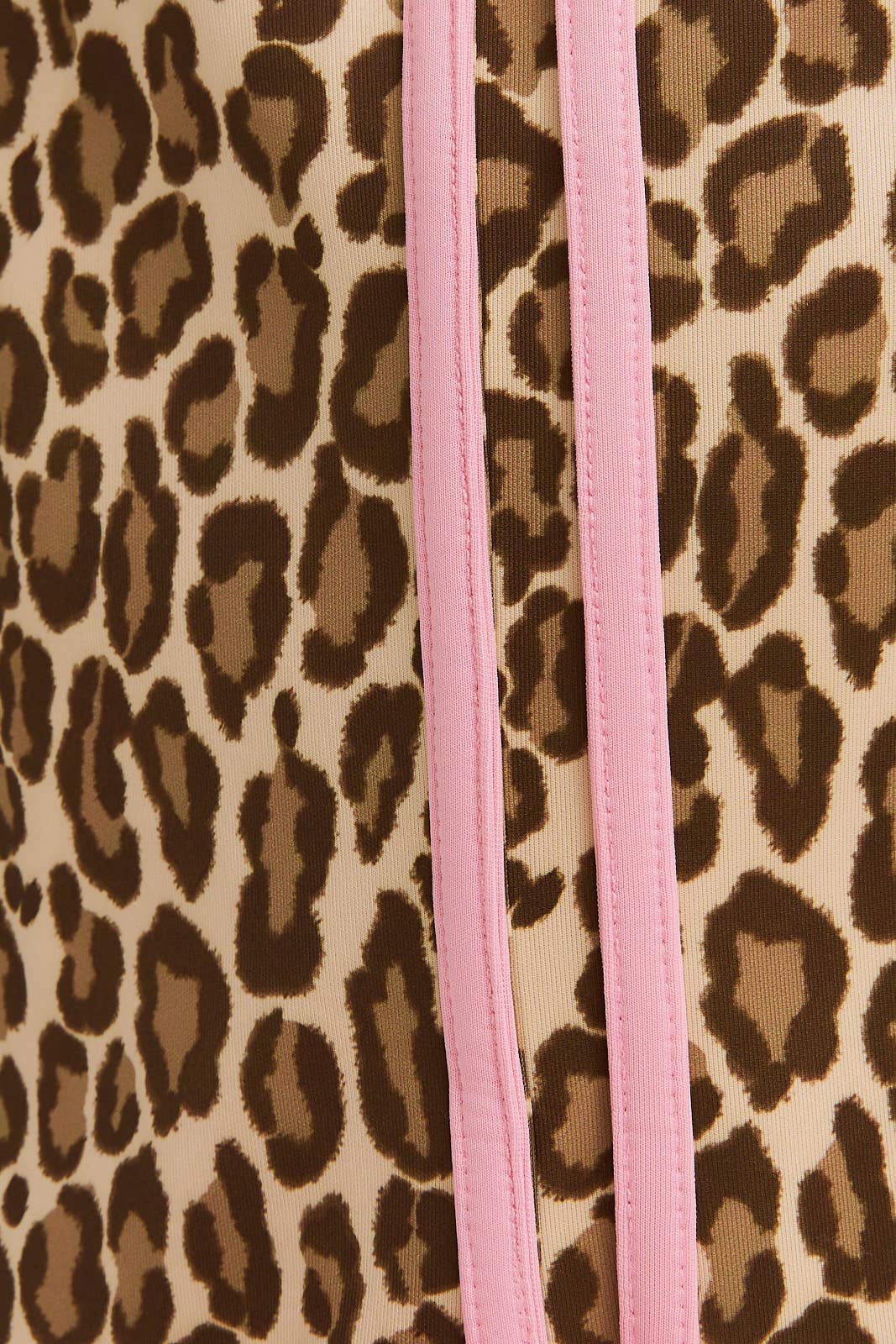 Bow Detail Track Pants Cheetah
