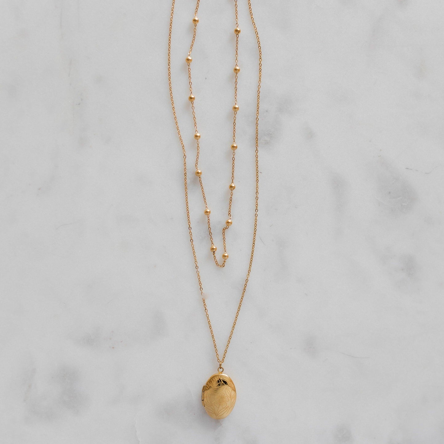 Kept Locket Necklace