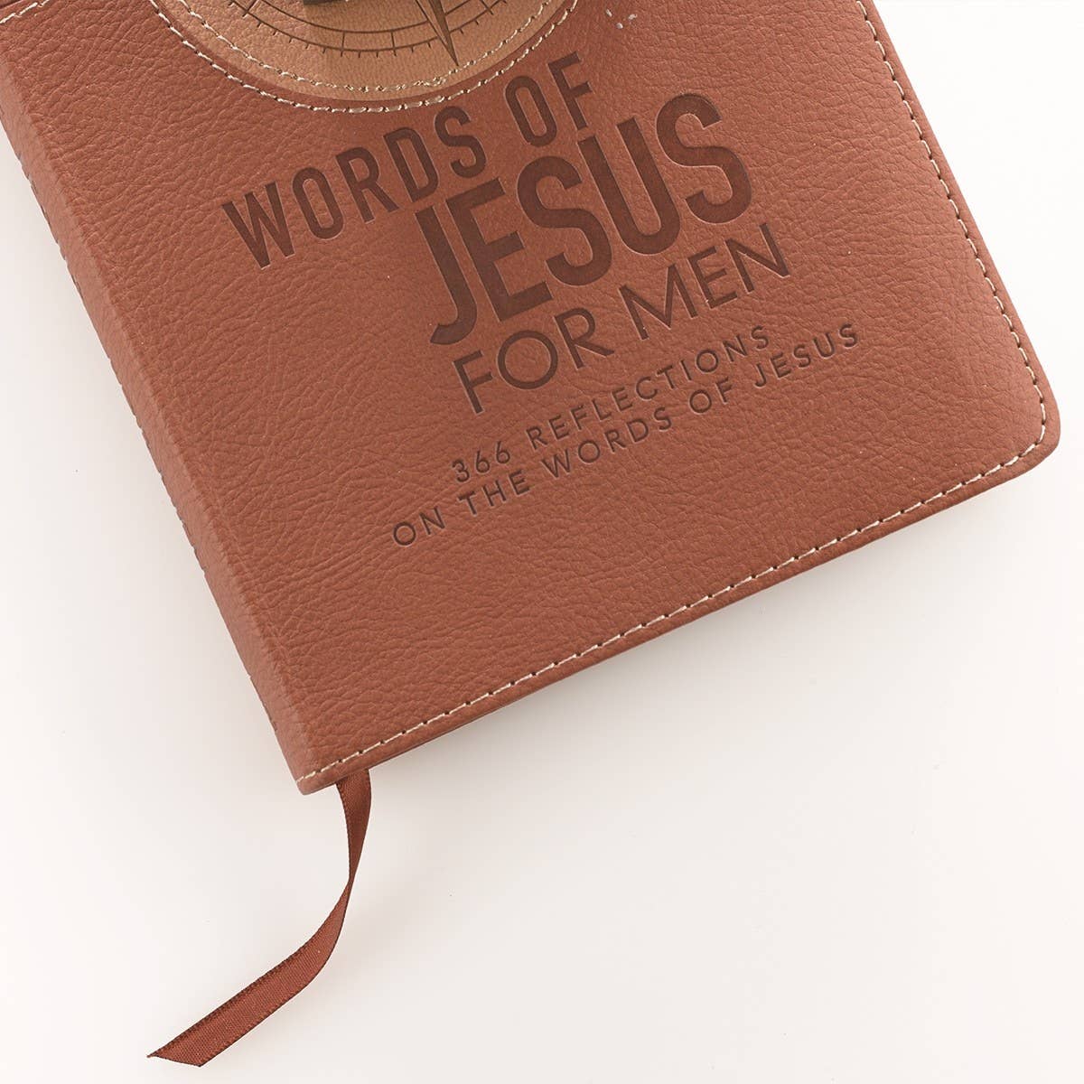 Devotional Words of Jesus for Men Faux Leather