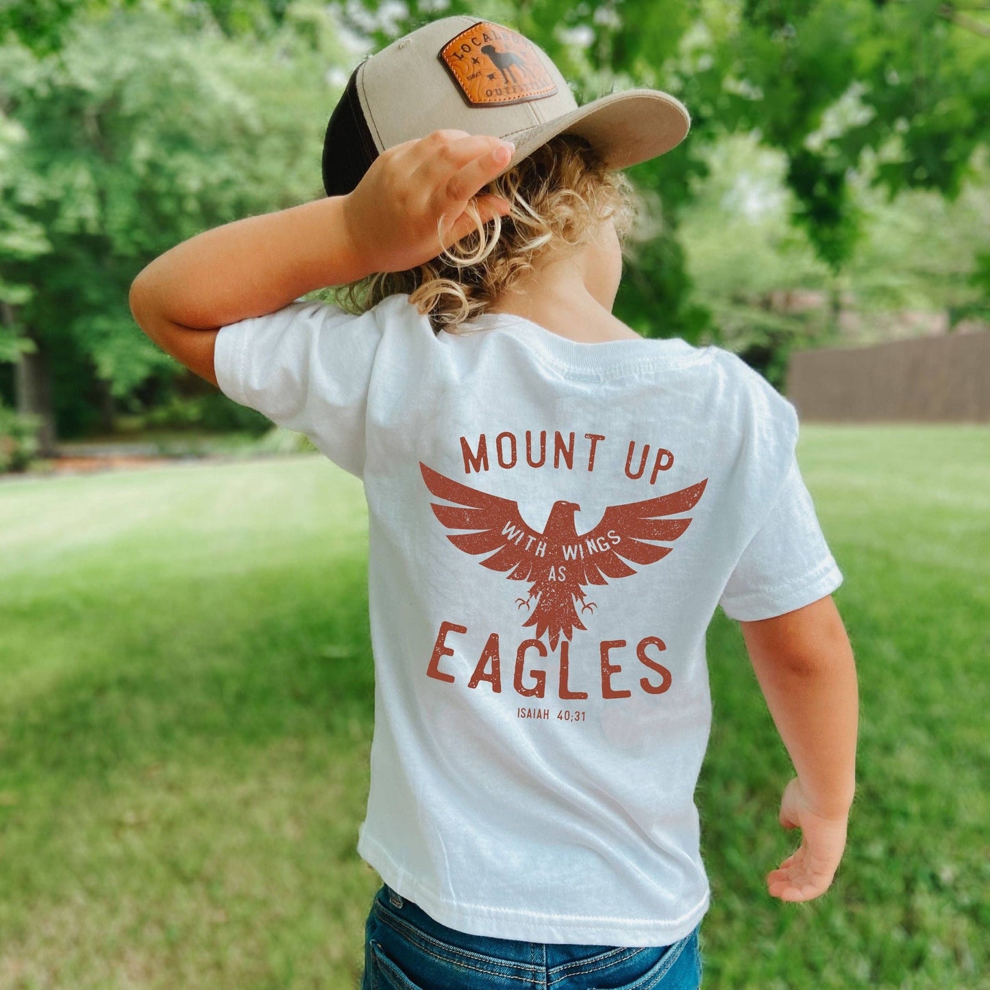 Soar in Faith Eagles Children's Tee