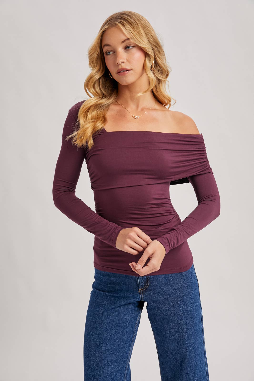 Asymmetrical Knit Top