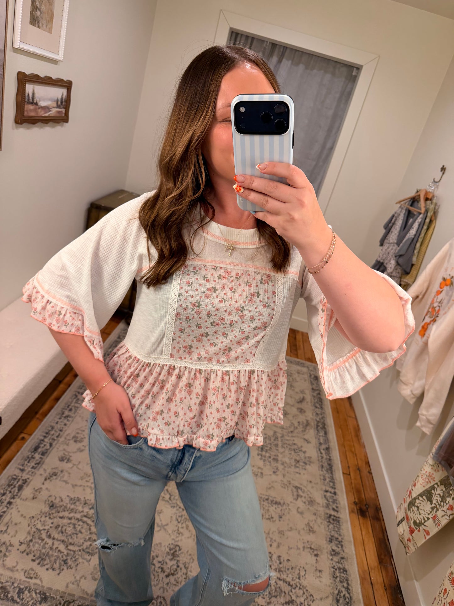 The Becky Floral Top