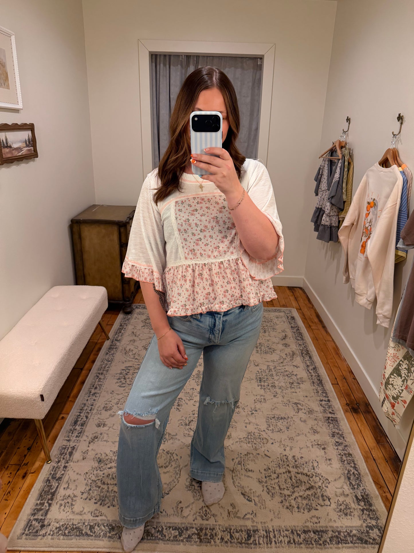 The Becky Floral Top