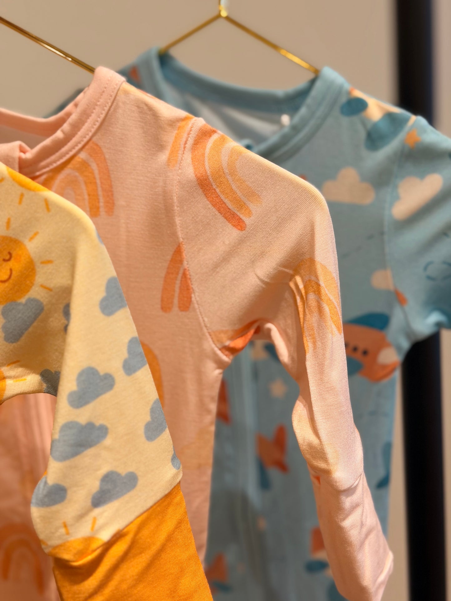 Rainbow Bamboo Pajamas