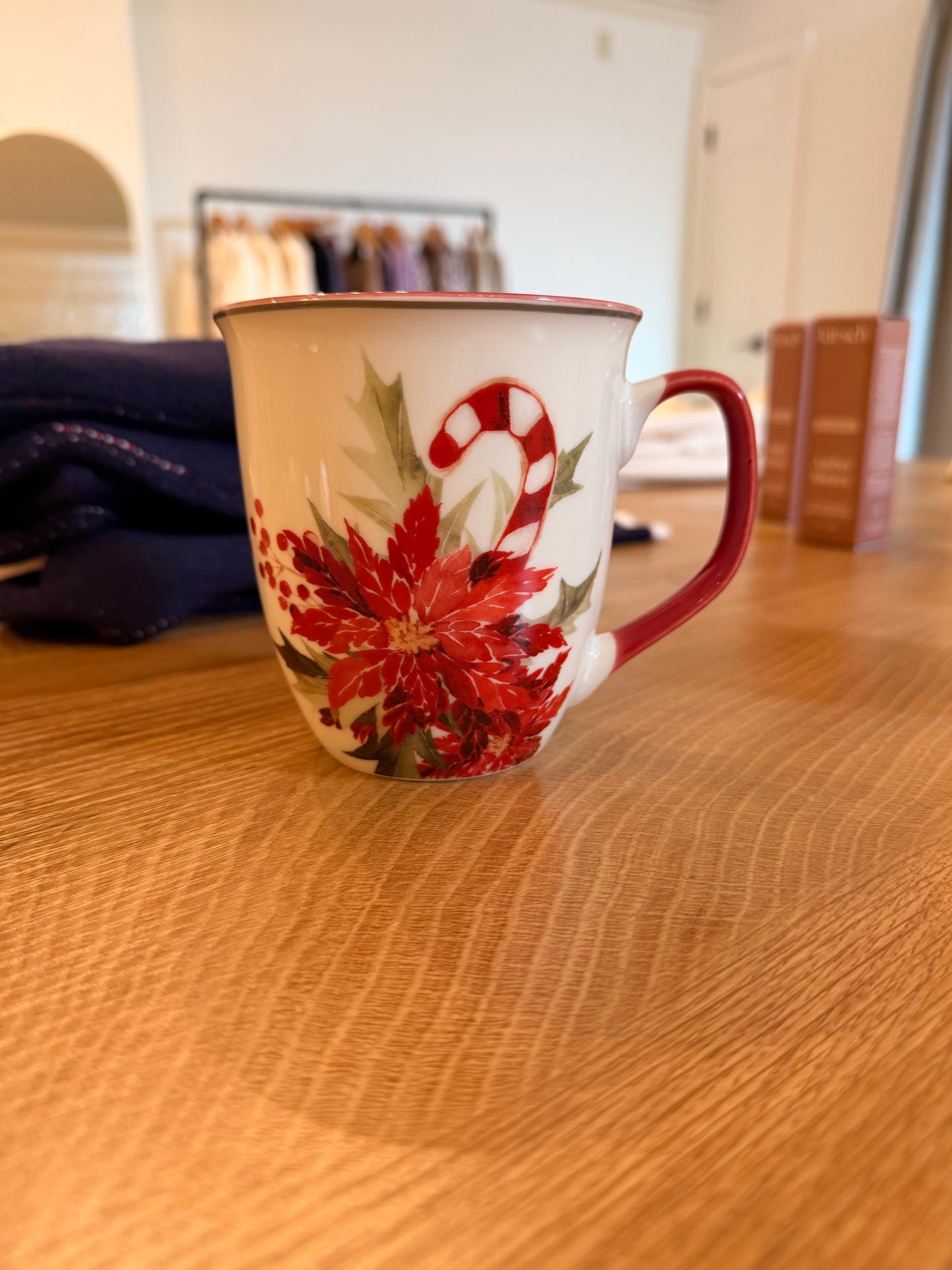 Christmas Time Berry Stocking Mug