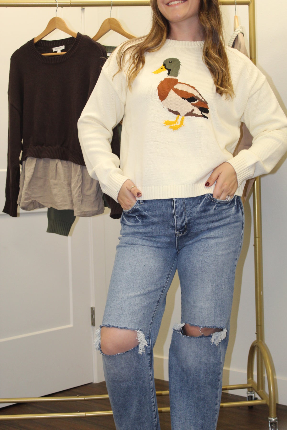 Mallard Duck Sweater