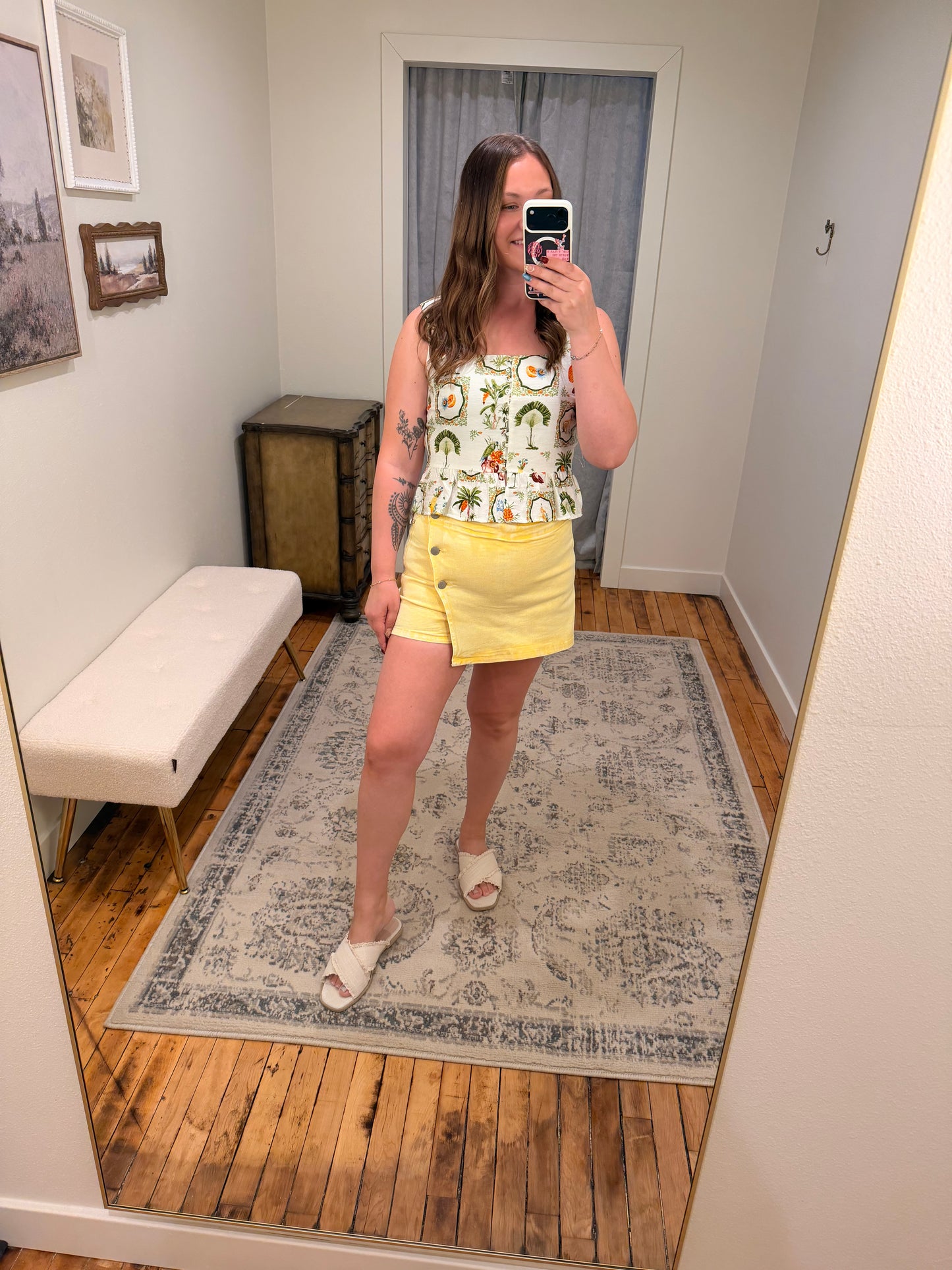 Risen Skort (Banana)