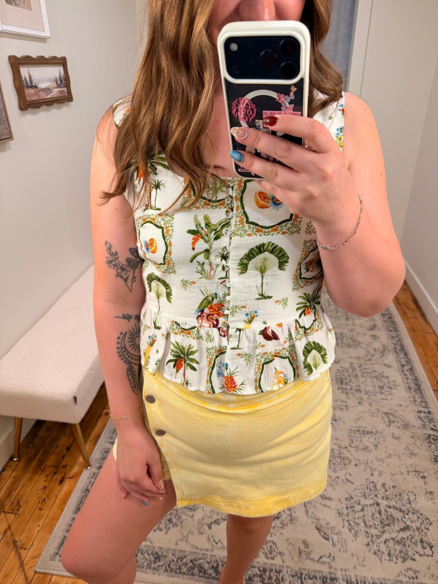 Risen Skort (Banana)