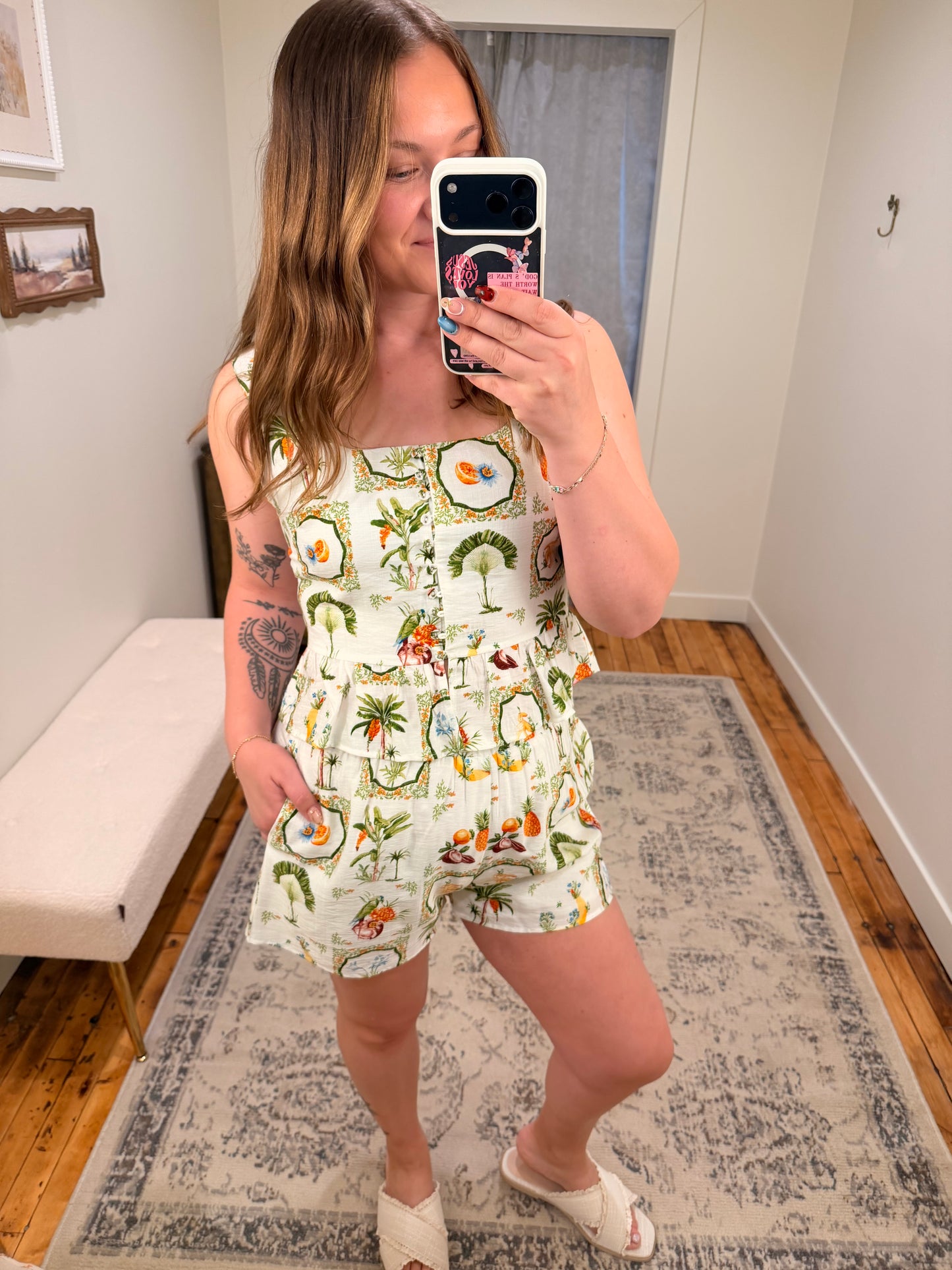 The Francesca Peplum Shorts