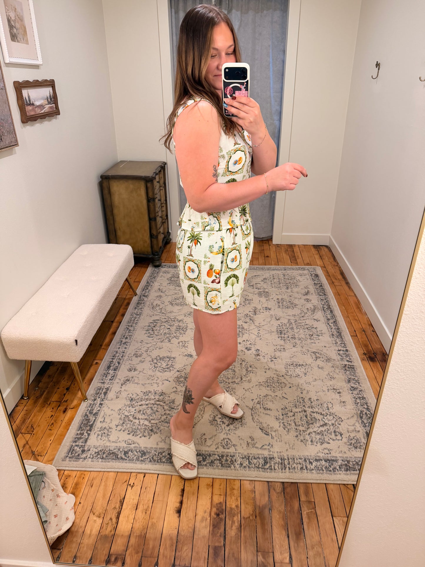 The Francesca Peplum Shorts