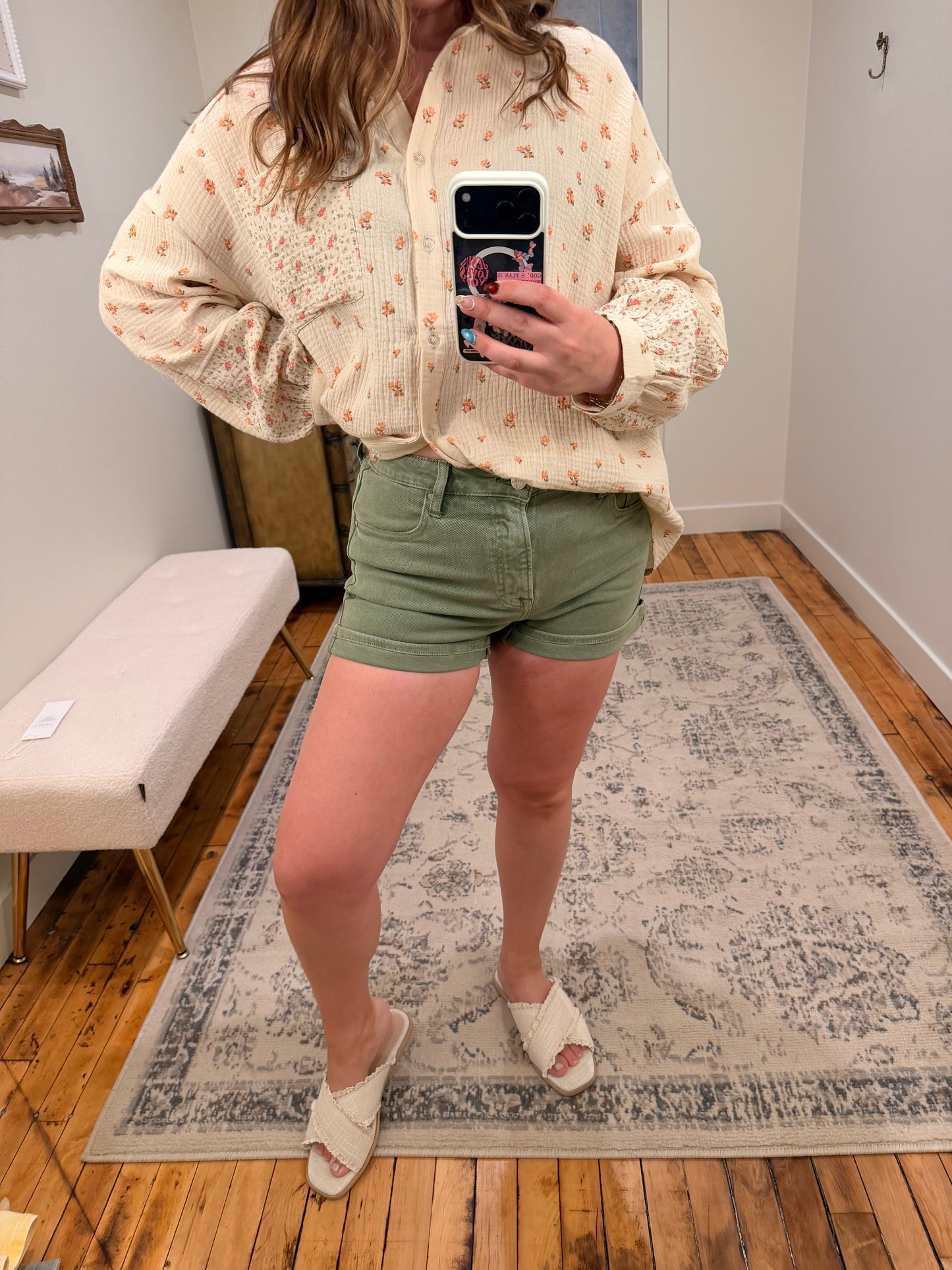 Risen Shorts Olive
