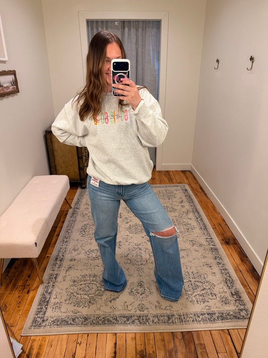 Risen  Knee Distressed Jeans