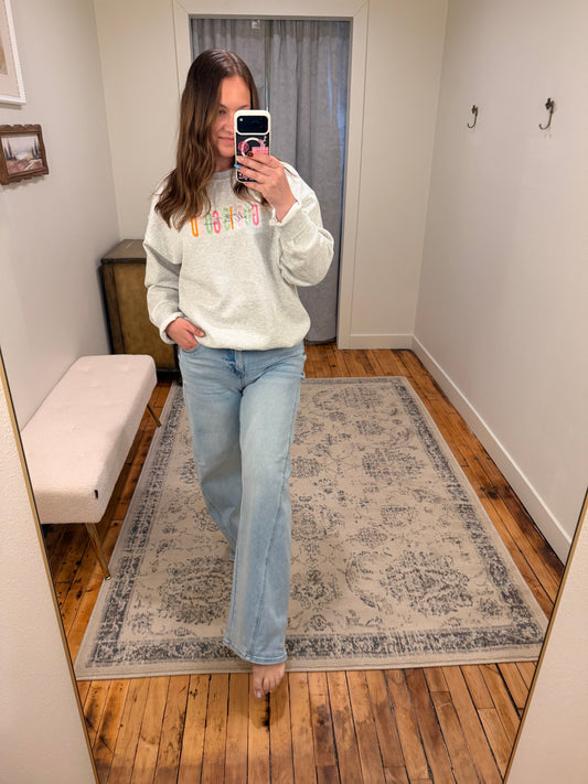Risen Middle Seam Jeans