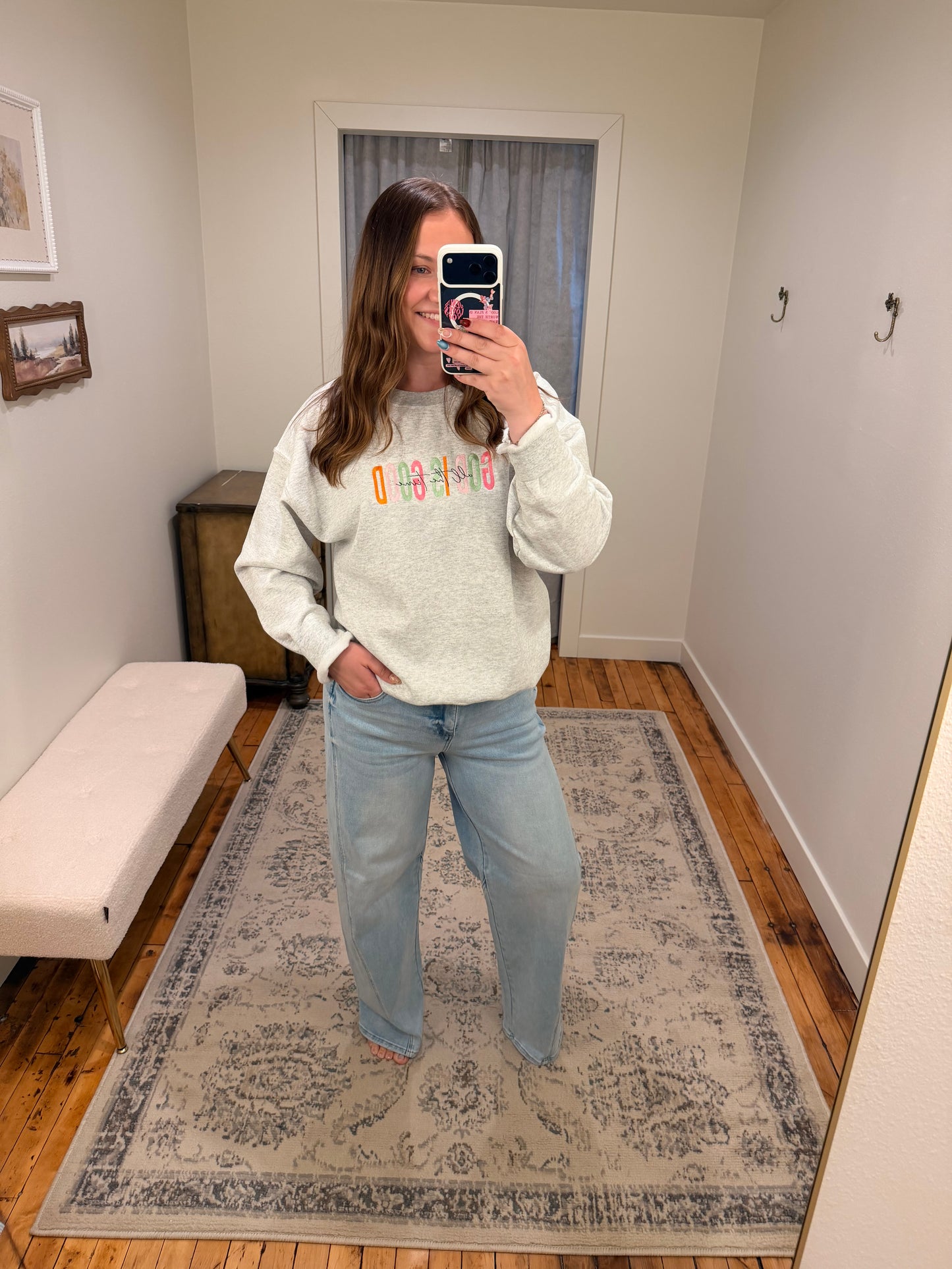 Risen Middle Seam Jeans
