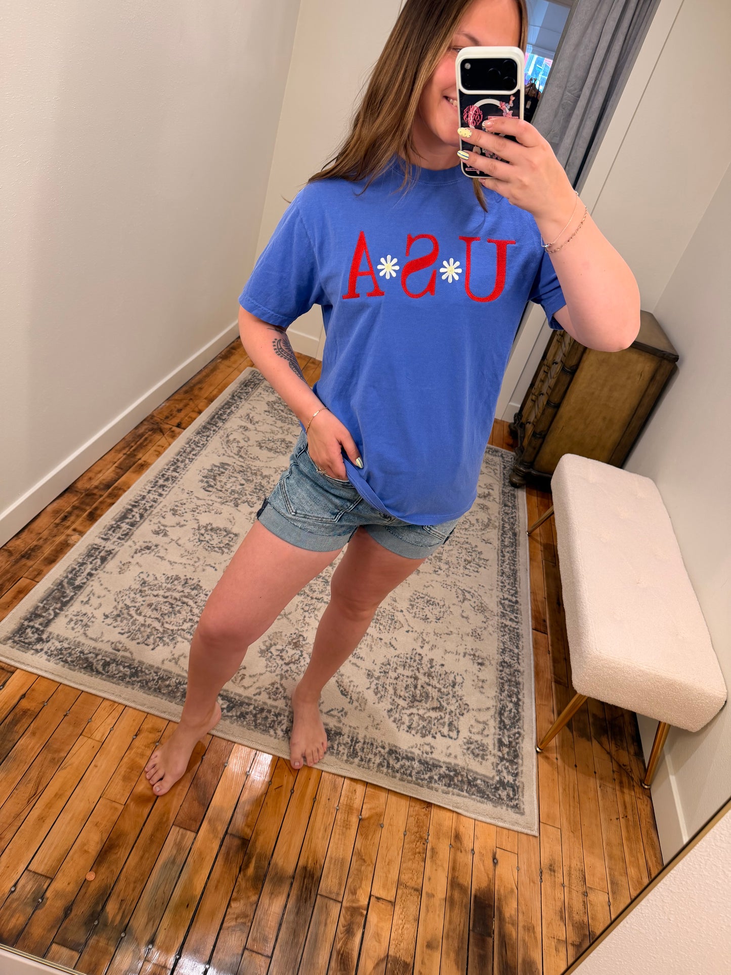 Cuffed Pocket Shorts