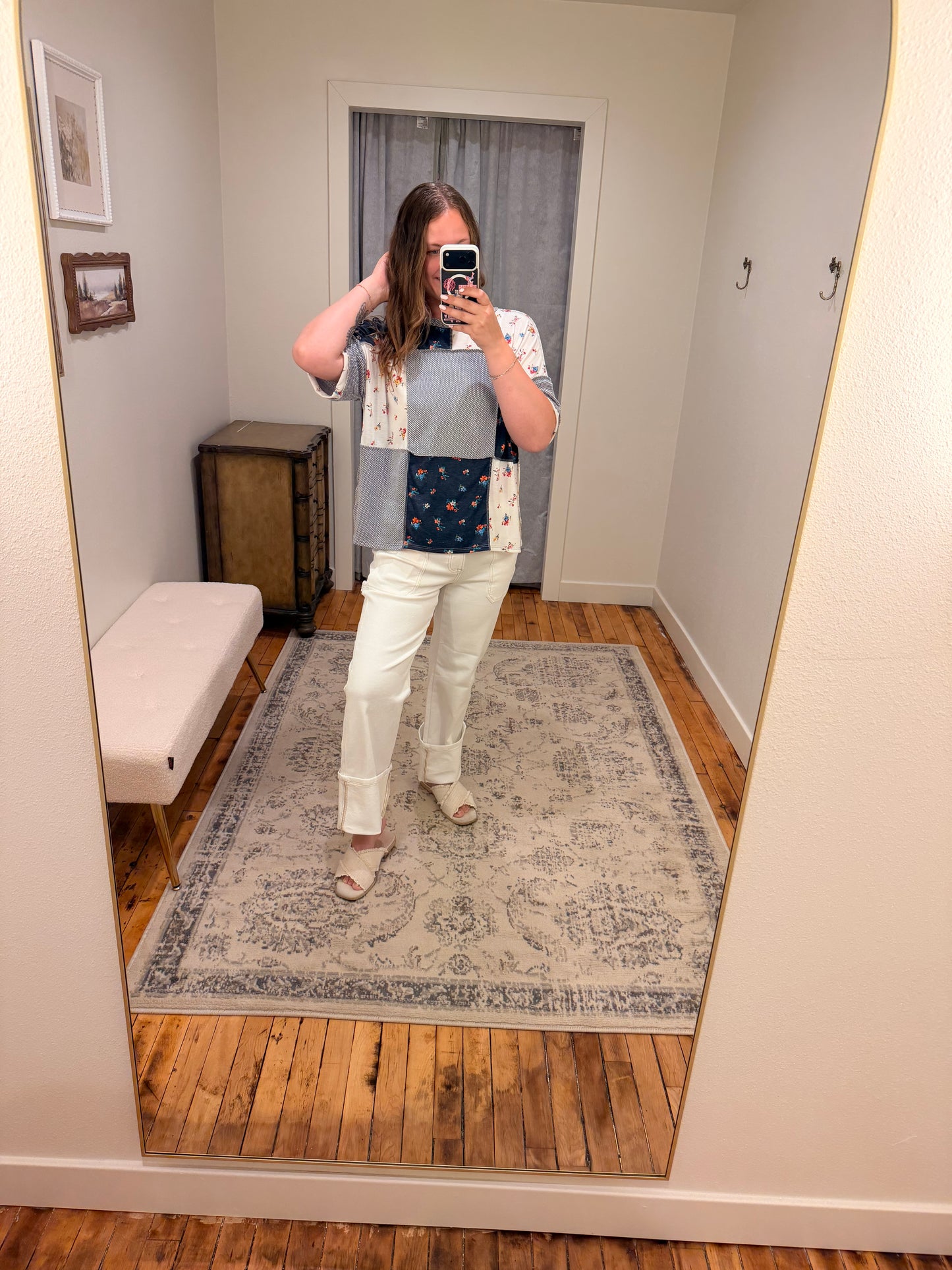 Floral Patchwork Tshirt