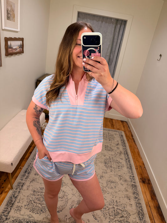 Cotton Candy Short Set