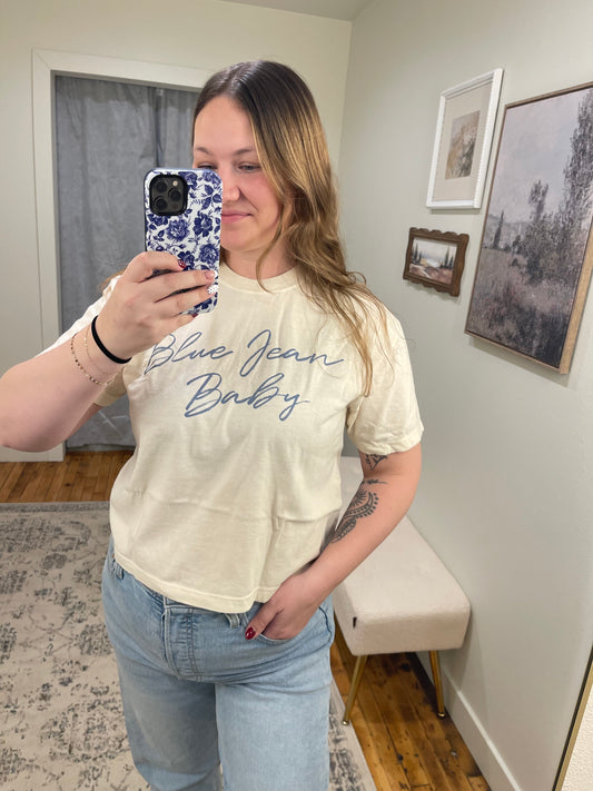 Blue Jean Baby Tee