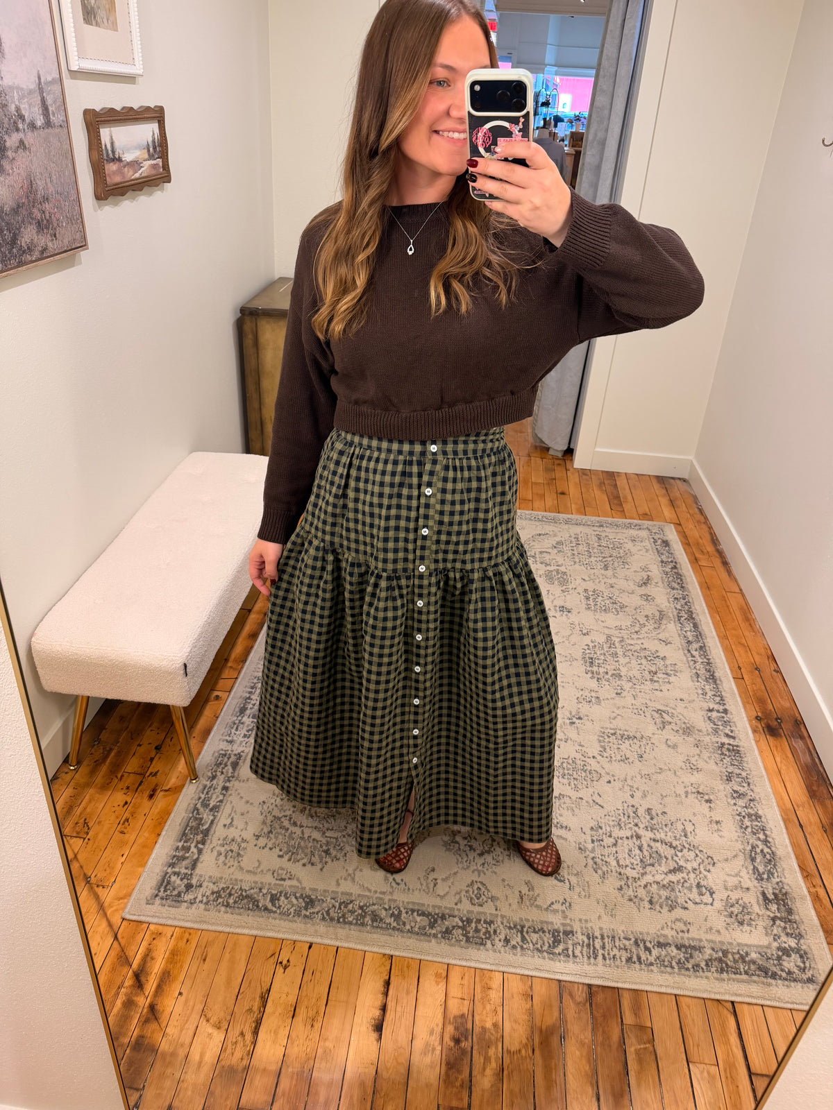 Twofer Sweater In Espresso