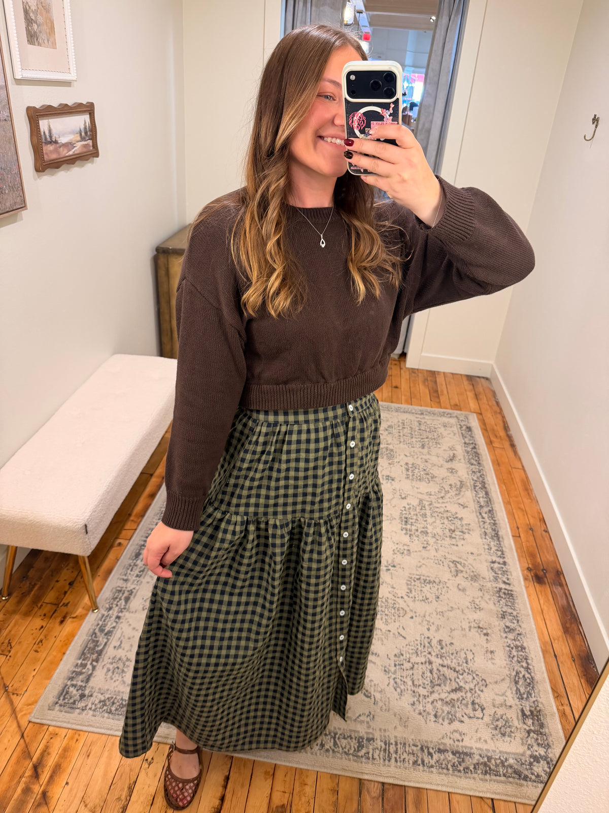 Twofer Sweater In Espresso