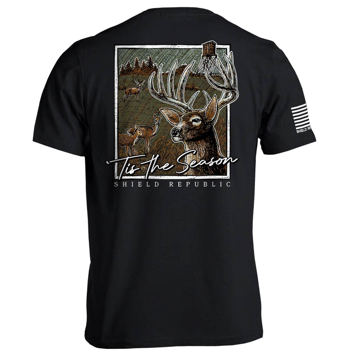 Tis the Season Deer Tee