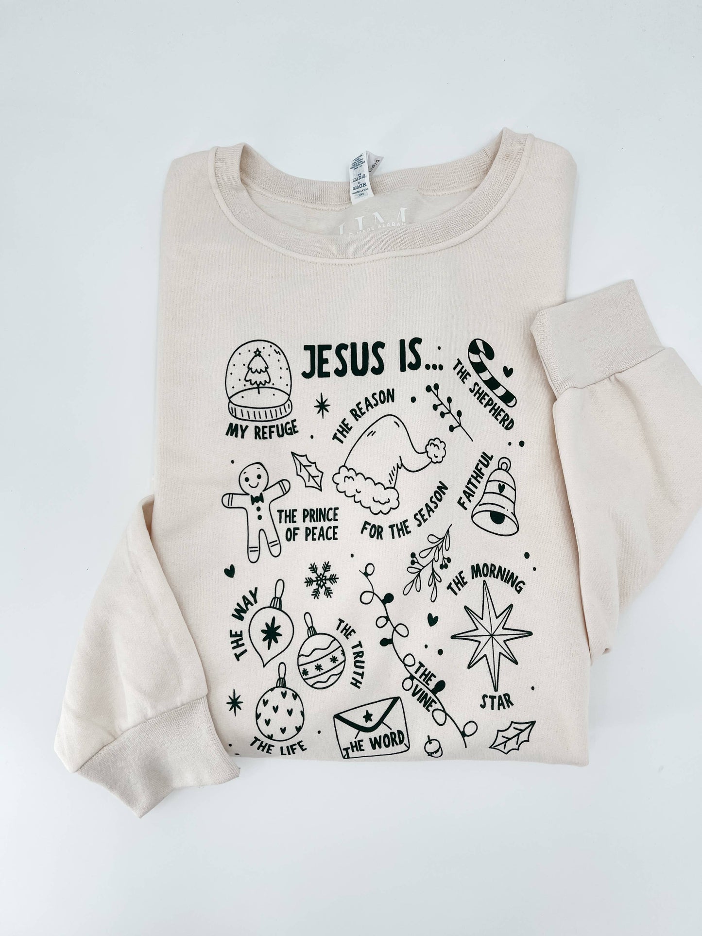 Jesus Is Christmas Crewneck