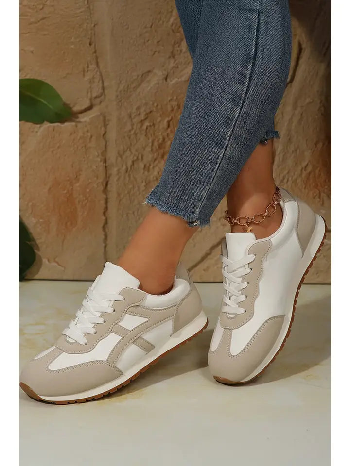 Lacy Oatmeal Sneakers