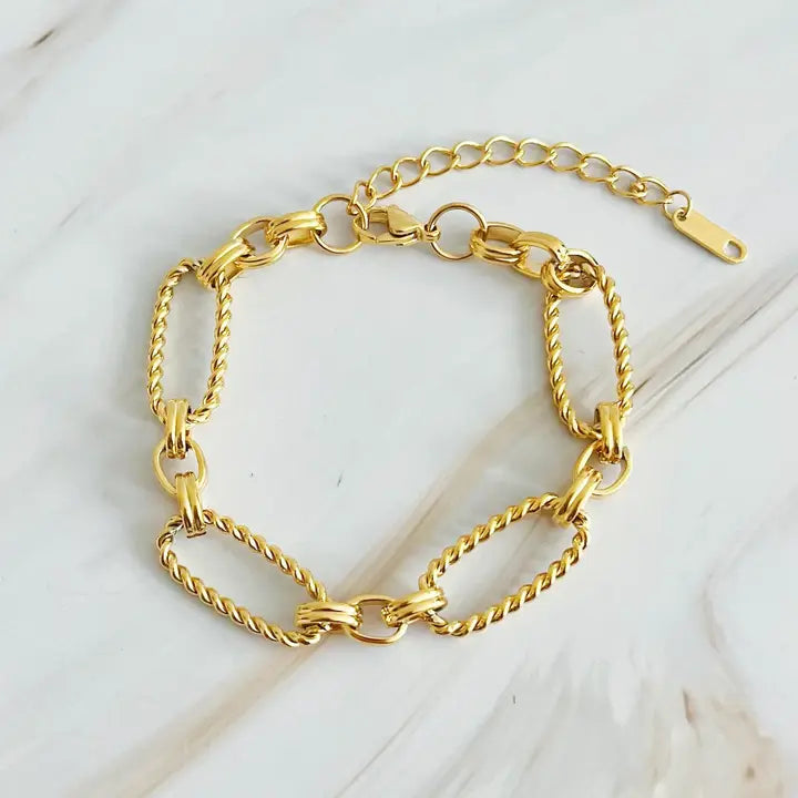 Linked Cable Bracelet
