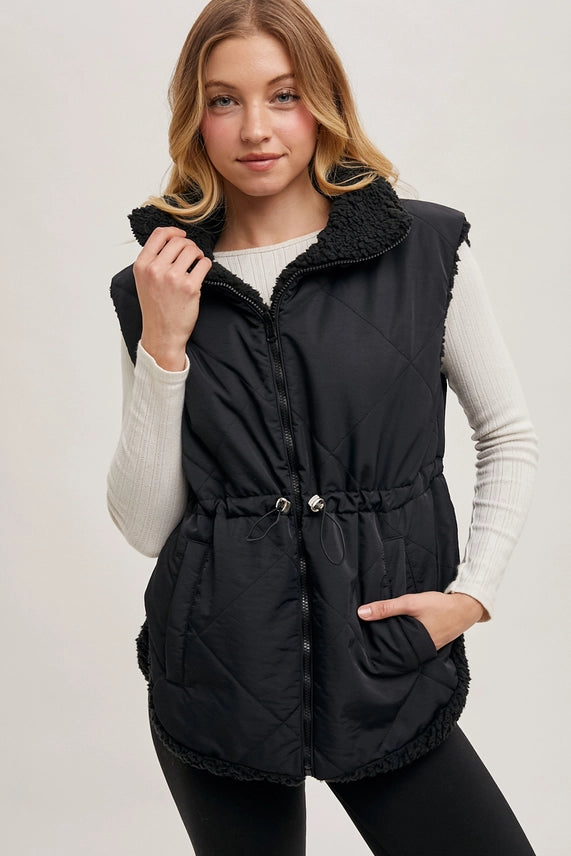 Reversible Sherpa Vest